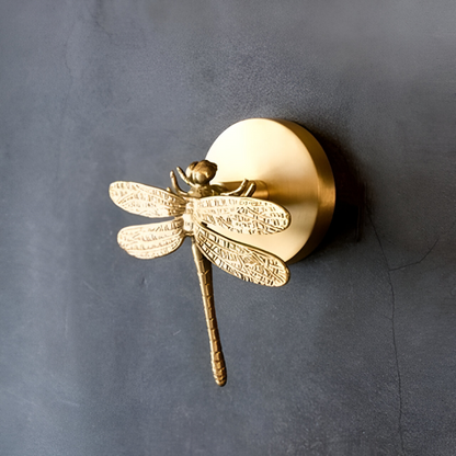 Wild Elegance Wall Hook - Unique Copper Coat Organizer