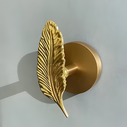 Wild Elegance Wall Hook - Unique Copper Coat Organizer