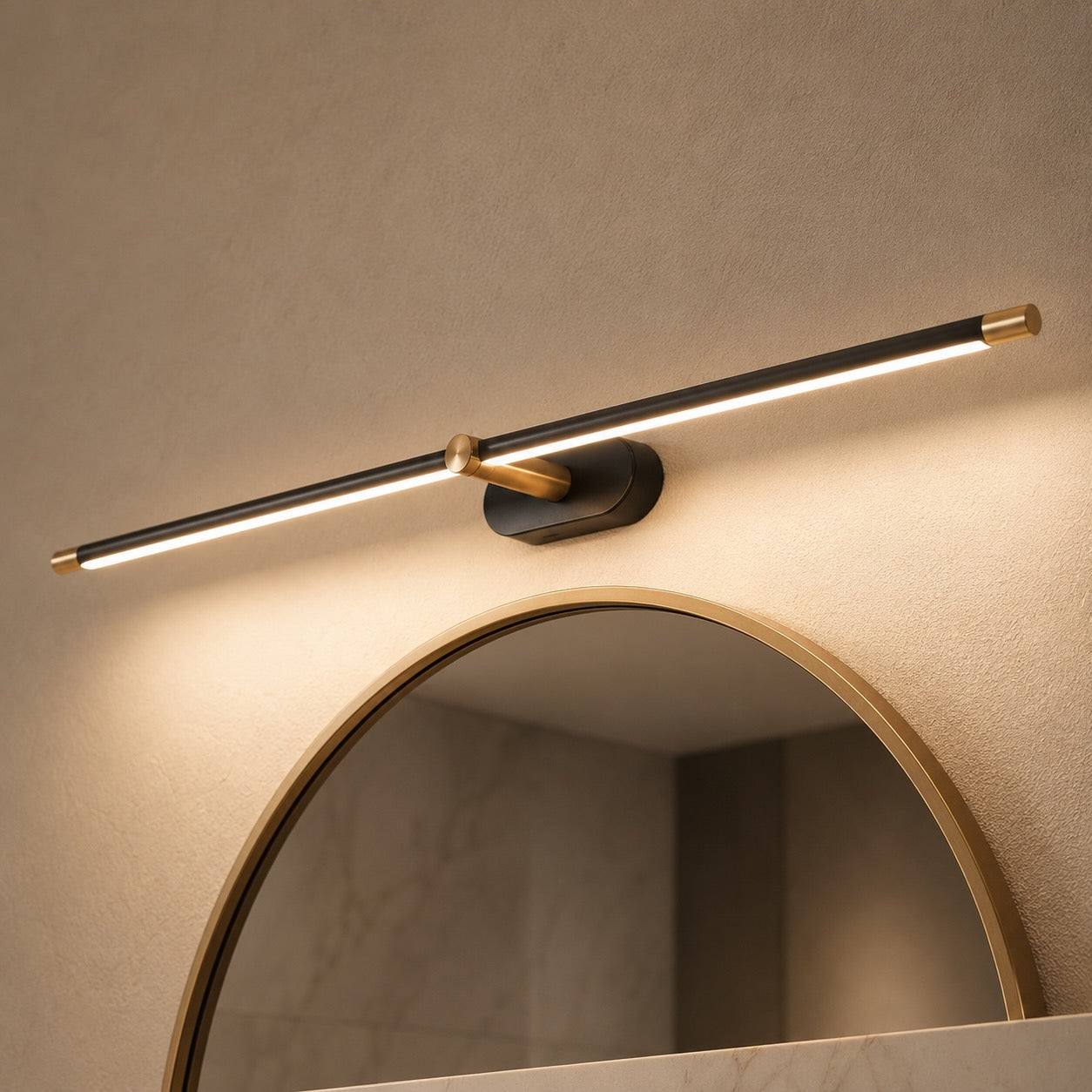 Versatile Hardwired LED Wall Light with Customizable Design