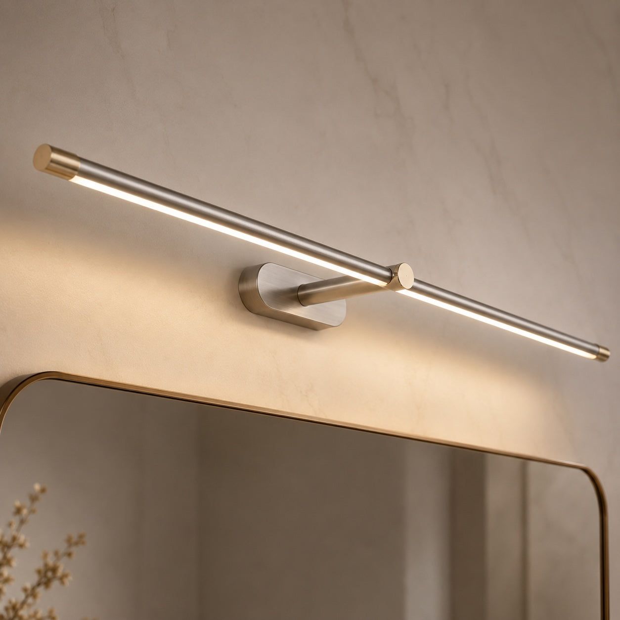 Versatile Hardwired LED Wall Light with Customizable Design