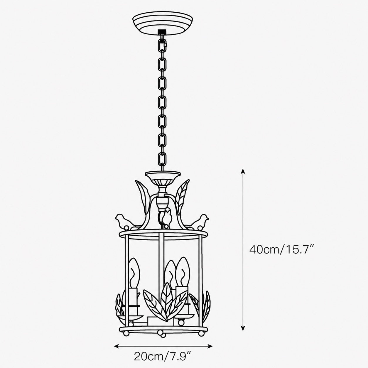 Versatile Adjustable LED Metal Pendant Light Fixture