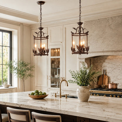 Versatile Adjustable LED Metal Pendant Light Fixture