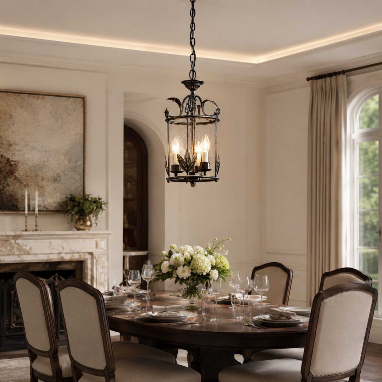 Versatile Adjustable LED Metal Pendant Light Fixture
