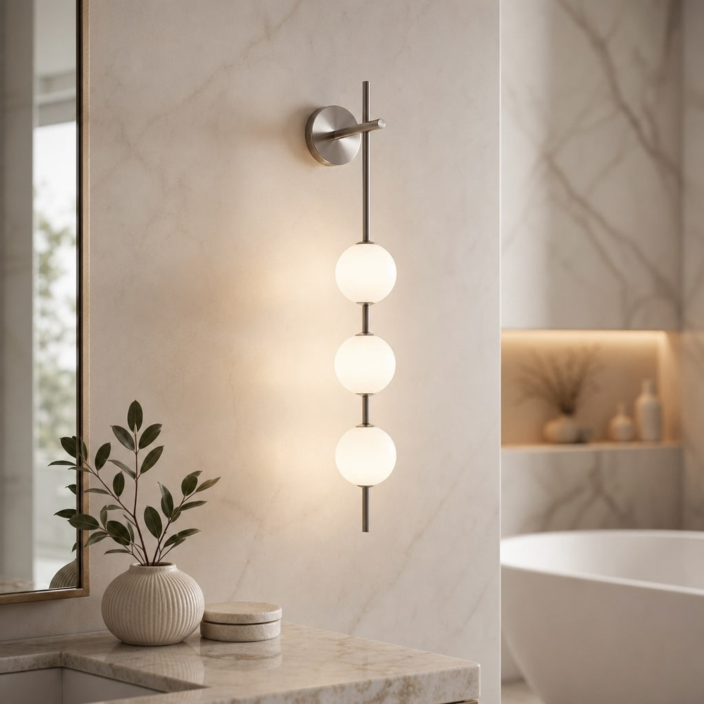 Versatile LED Glass Wall Lamp for Modern Spaces