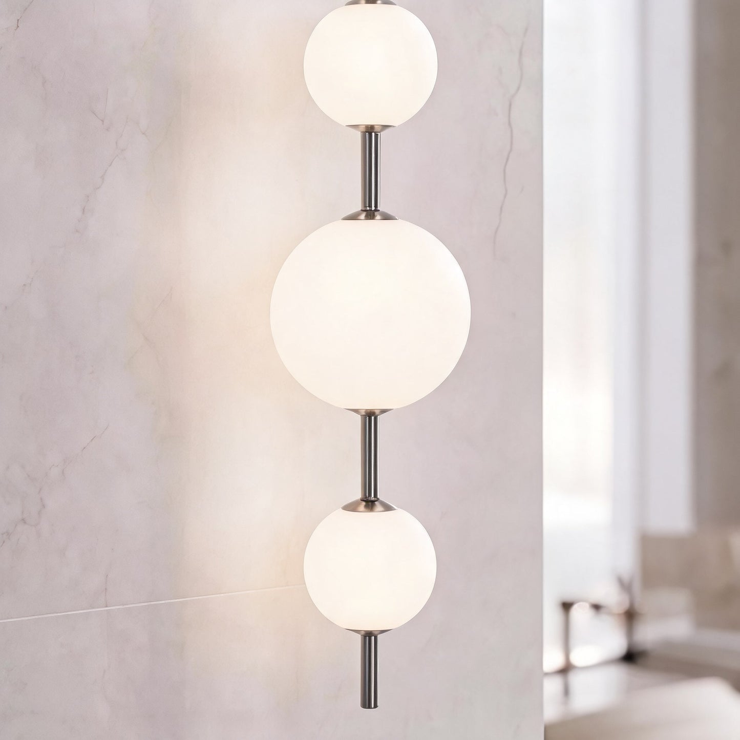 Versatile LED Glass Wall Lamp for Modern Spaces