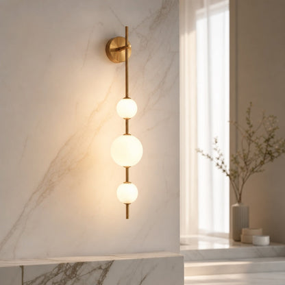 Versatile LED Glass Wall Lamp for Modern Spaces