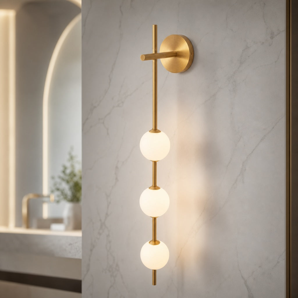 Versatile LED Glass Wall Lamp for Modern Spaces