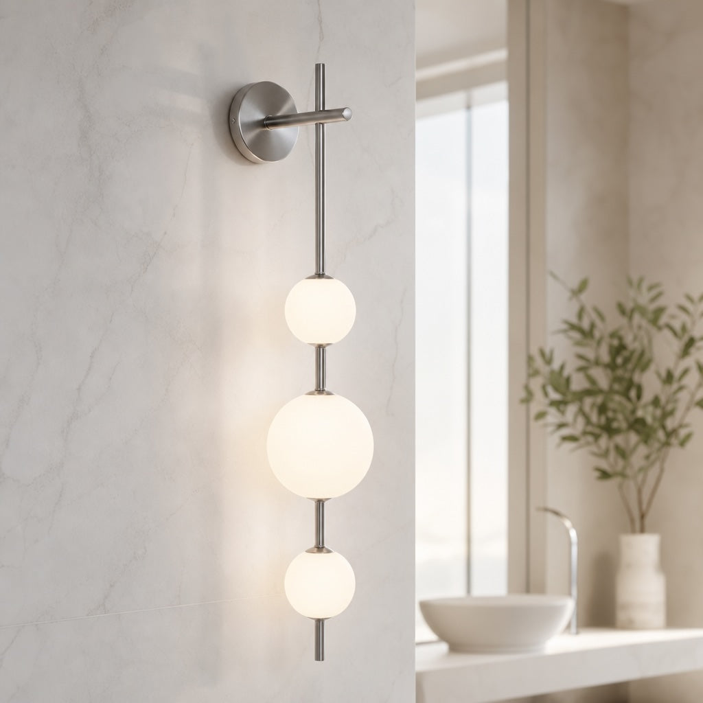 Versatile LED Glass Wall Lamp for Modern Spaces