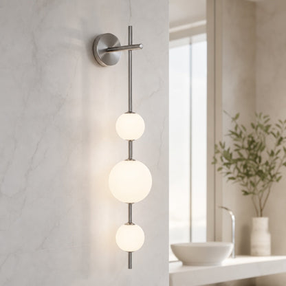 Versatile LED Glass Wall Lamp for Modern Spaces