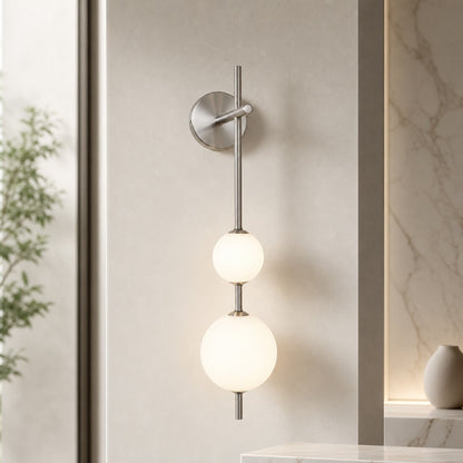 Versatile LED Glass Wall Lamp for Modern Spaces