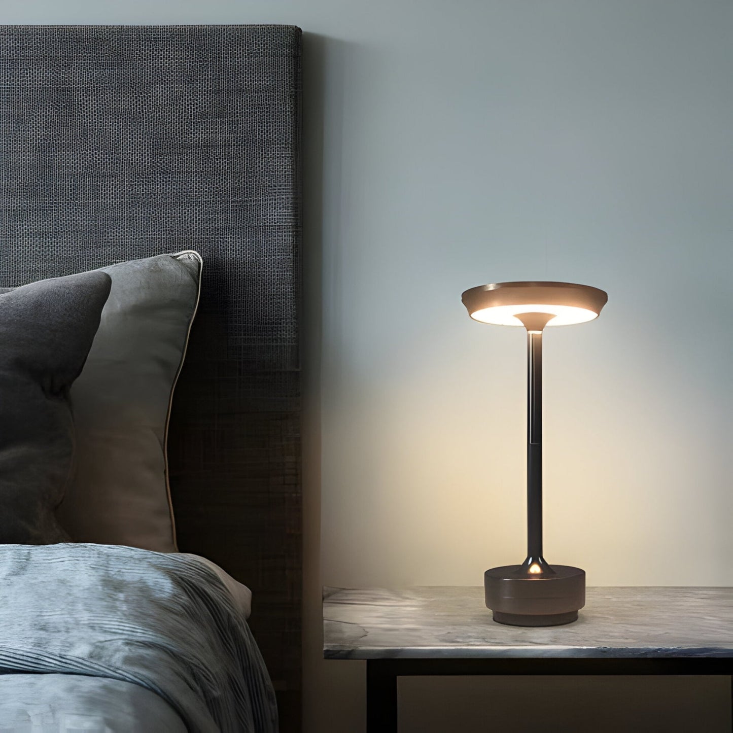 Portable Touch-Control LED Lamp with Adjustable Brightness