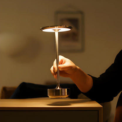 Portable Touch-Control LED Lamp with Adjustable Brightness