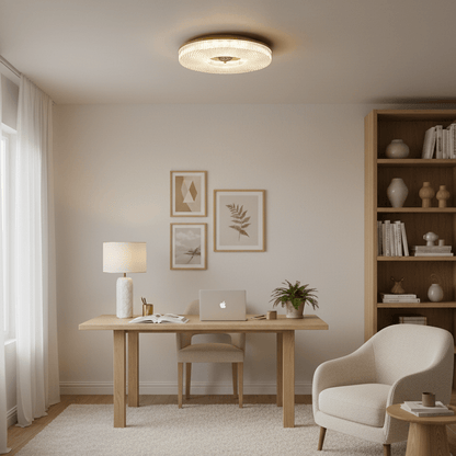 Adjustable LED Ceiling Light Fixture for Glare-Free Illumination
