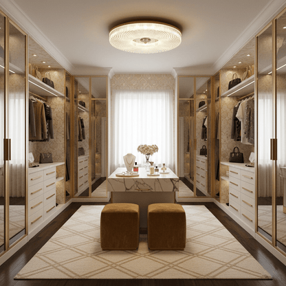 Adjustable LED Ceiling Light Fixture for Glare-Free Illumination
