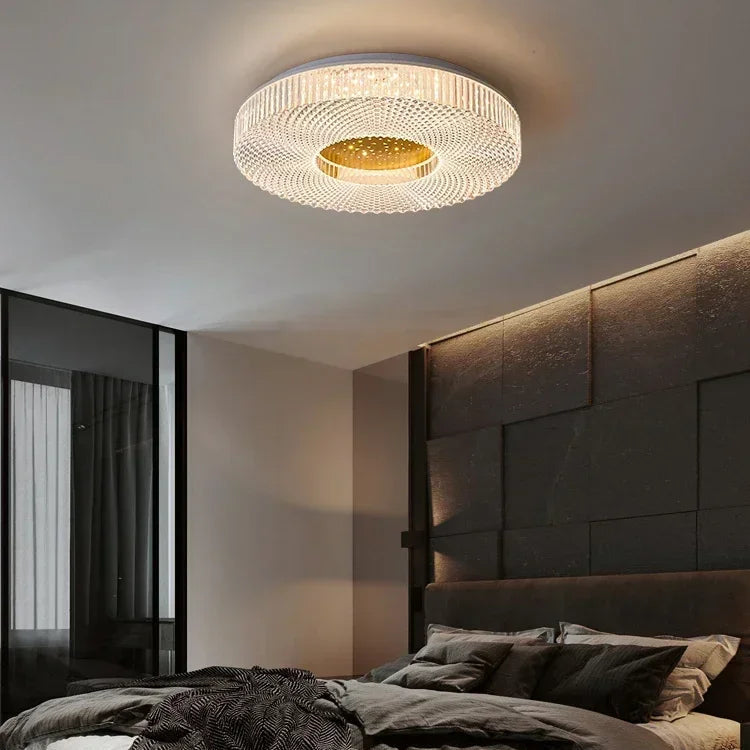 Adjustable LED Ceiling Light Fixture for Glare-Free Illumination