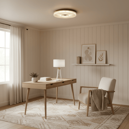 Adjustable LED Ceiling Light Fixture for Glare-Free Illumination