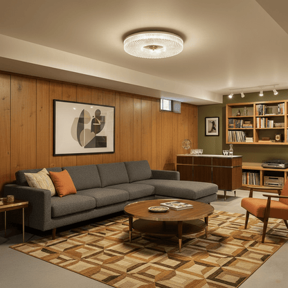 Adjustable LED Ceiling Light Fixture for Glare-Free Illumination