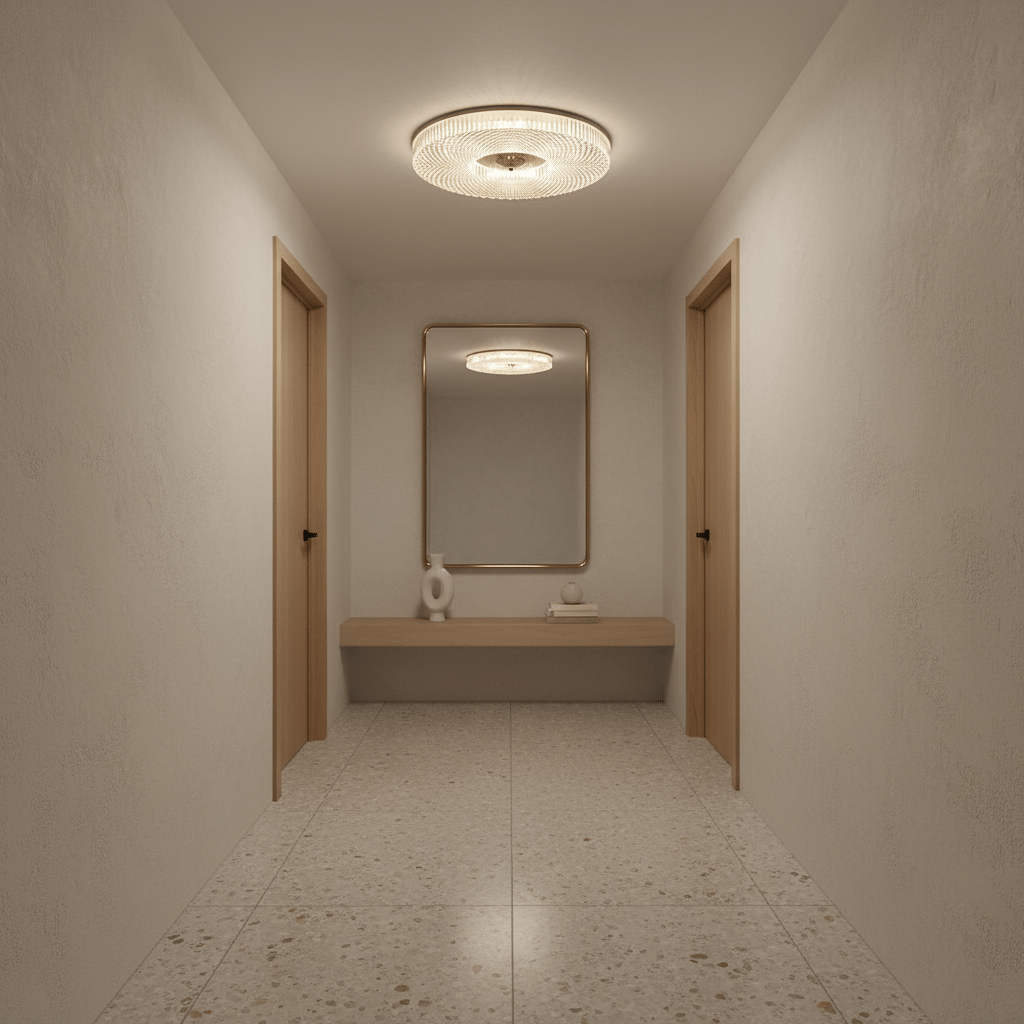 Adjustable LED Ceiling Light Fixture for Glare-Free Illumination