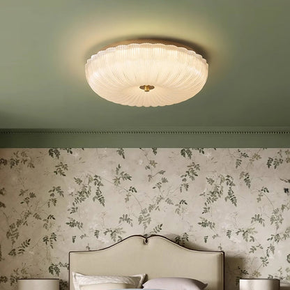 Adjustable Brightness LED Flush Mount Ceiling Fixture