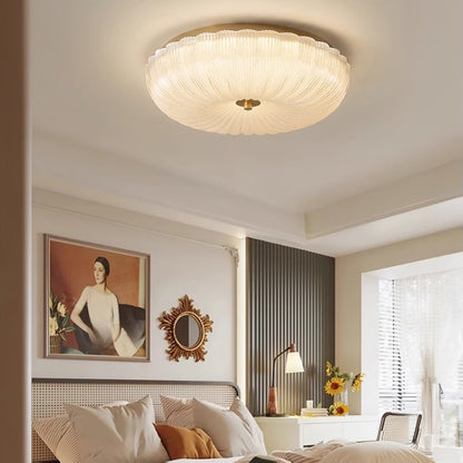 Adjustable Brightness LED Flush Mount Ceiling Fixture