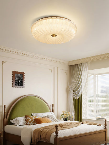 Adjustable Brightness LED Flush Mount Ceiling Fixture