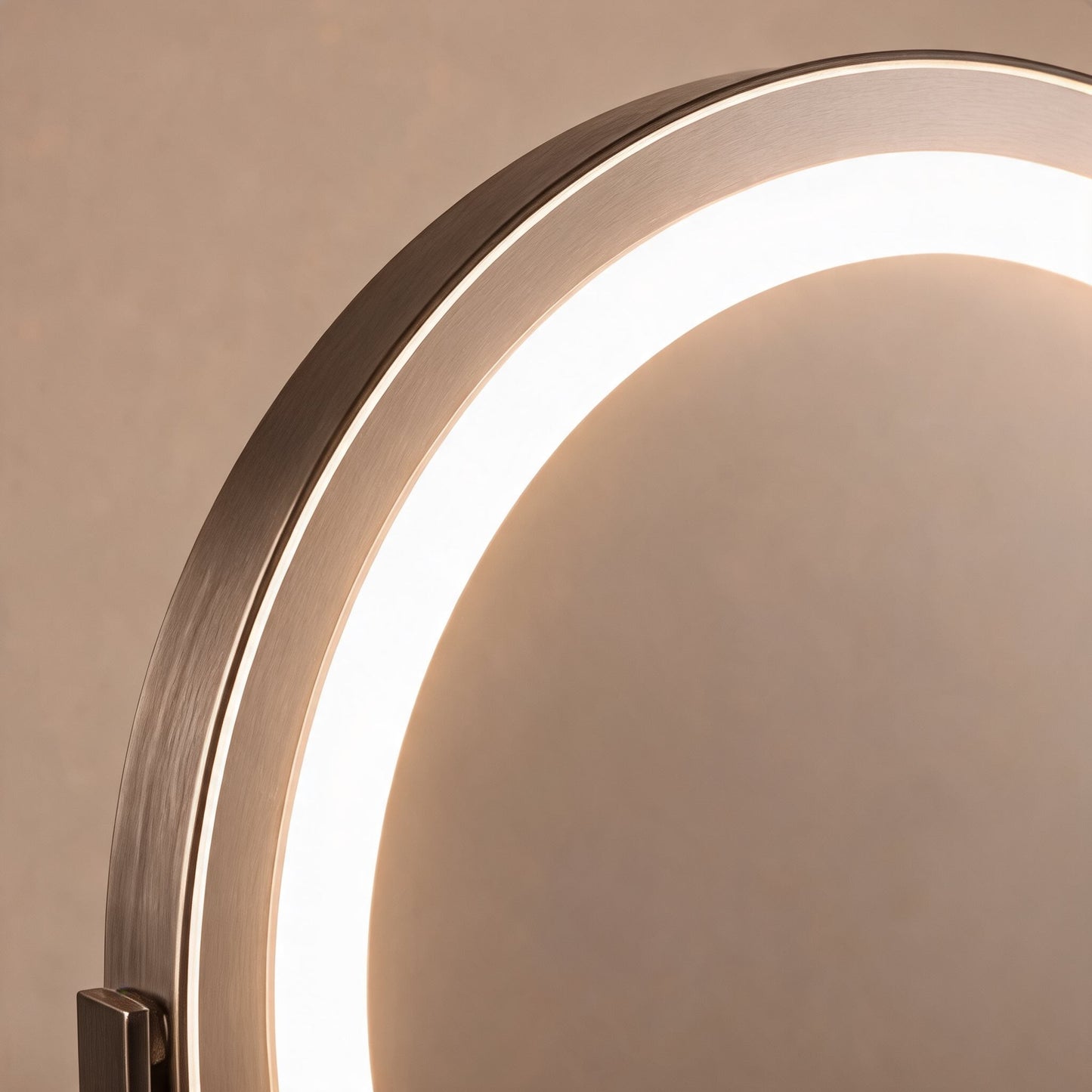 Adjustable LED Makeup Mirror with 15x Magnification & Rotation