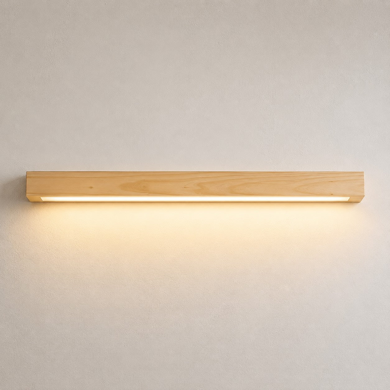 Adjustable Brightness Wooden LED Ceiling Light Fixture