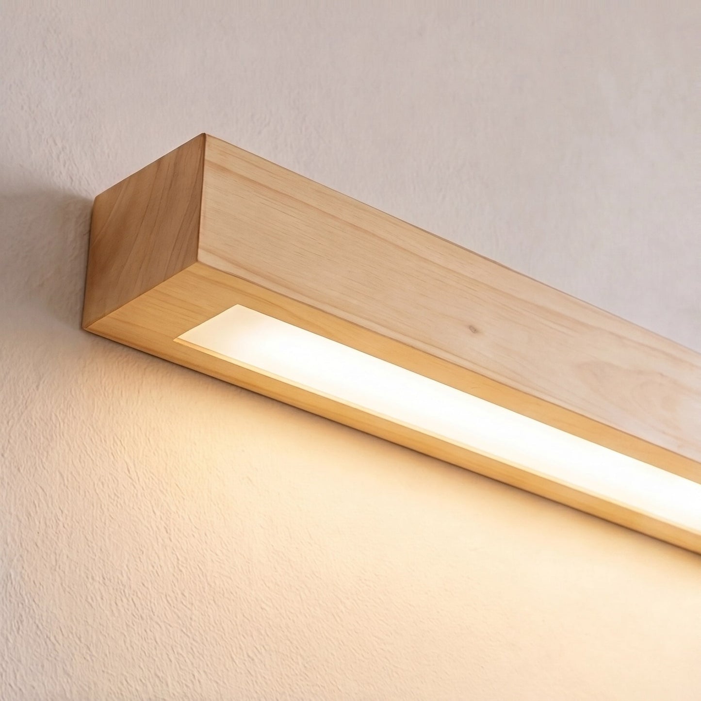 Adjustable Brightness Wooden LED Ceiling Light Fixture