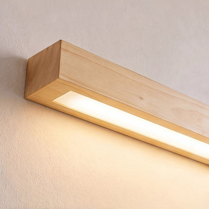 Adjustable Brightness Wooden LED Ceiling Light Fixture