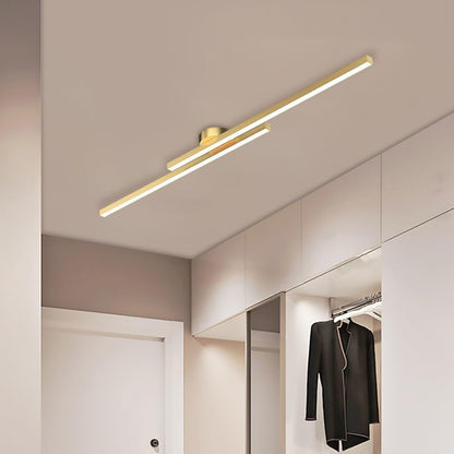Sleek Energy-Saving LED Ceiling Light with Remote Dimming
