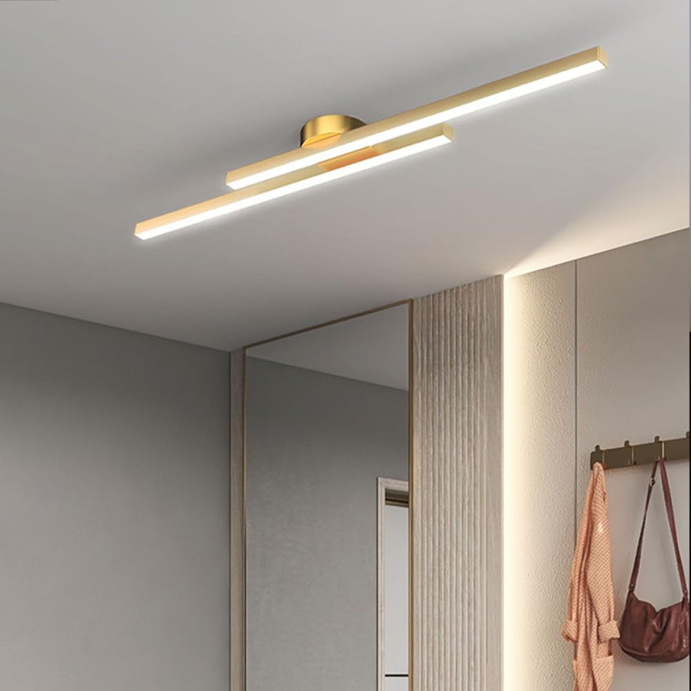 Sleek Energy-Saving LED Ceiling Light with Remote Dimming
