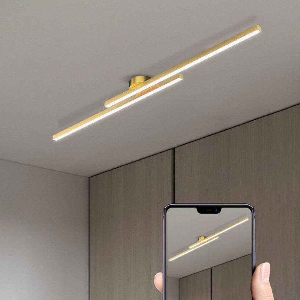 Sleek Energy-Saving LED Ceiling Light with Remote Dimming