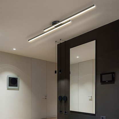Sleek Energy-Saving LED Ceiling Light with Remote Dimming