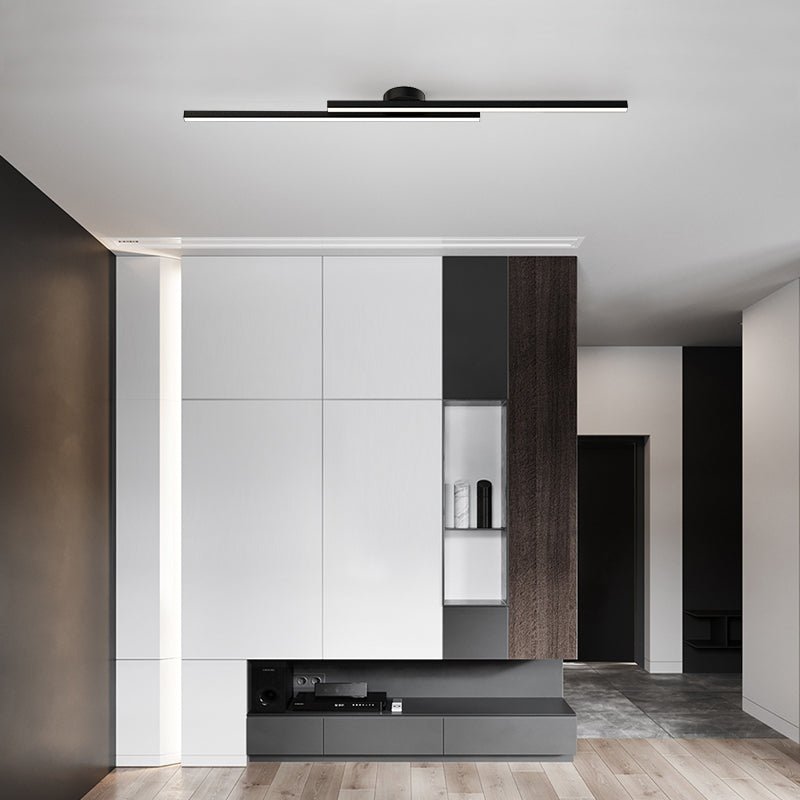 Sleek Energy-Saving LED Ceiling Light with Remote Dimming