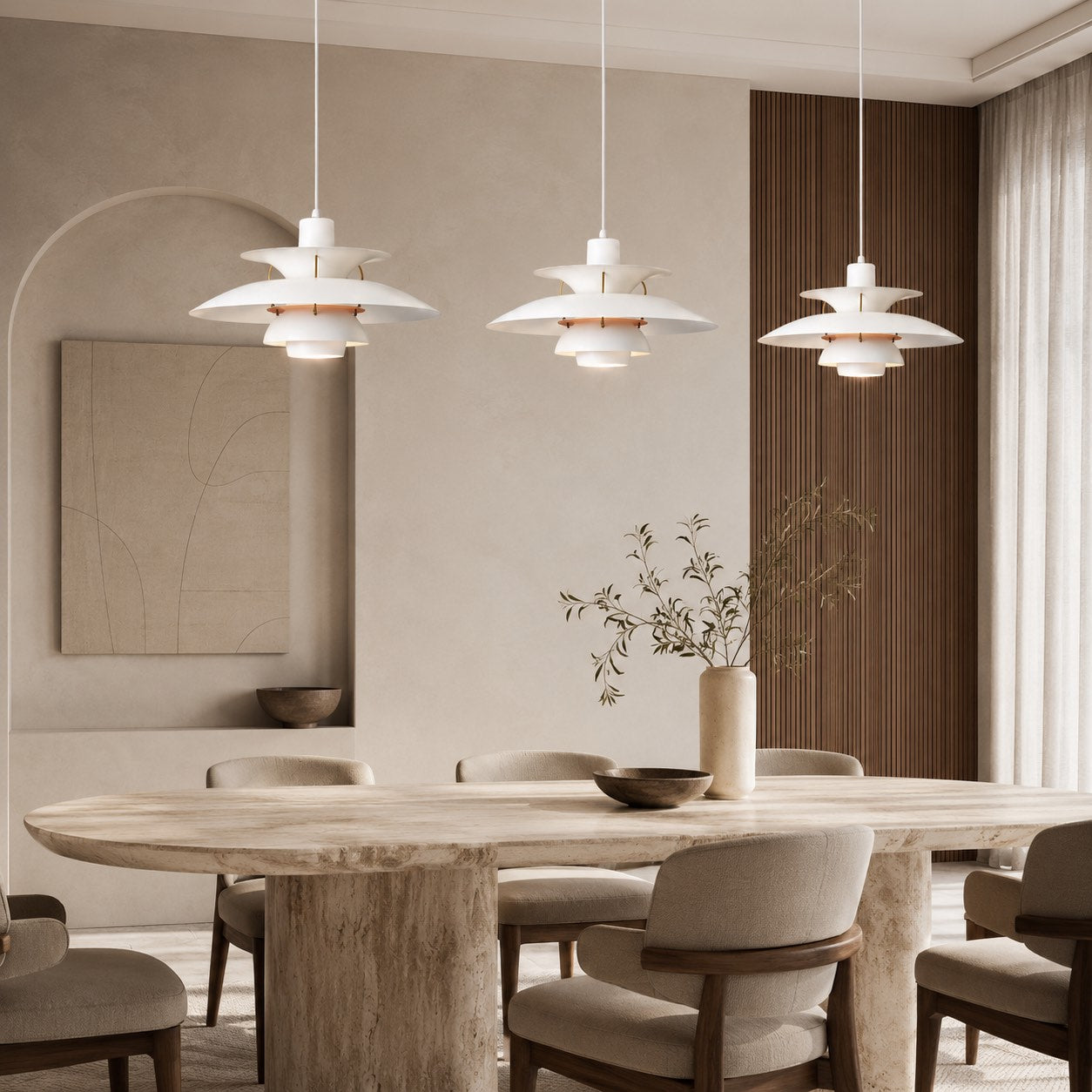 Stylish Energy-Saving Metal Pendant Light Fixture
