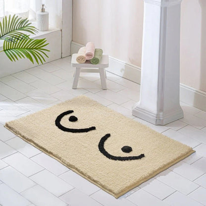 Luxurious Microfiber Non-Skid Bath Rug (Washing Machine Friendly)
