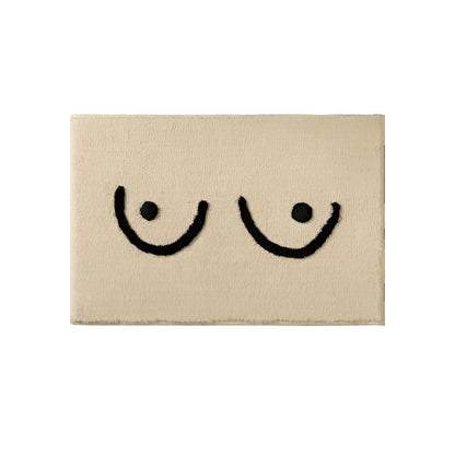 Luxurious Microfiber Non-Skid Bath Rug (Washing Machine Friendly)