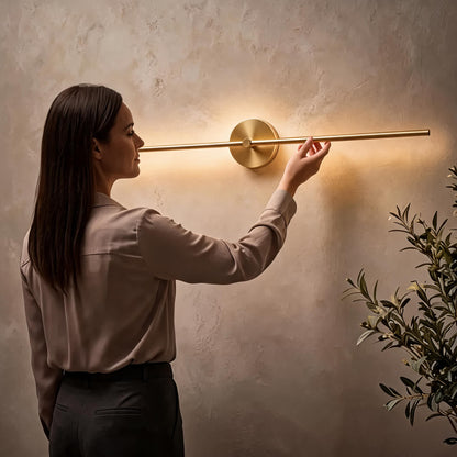 Adjustable LED Wall Sconce for Custom Lighting Ambiance