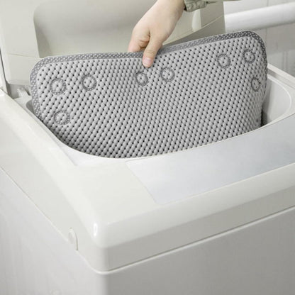 Cushioned Grip Bath Mat with Strong Suction Cups