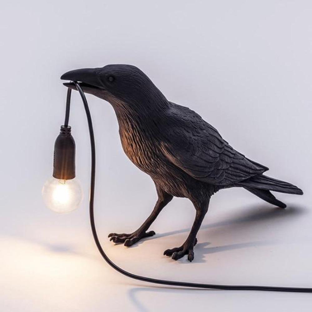 Artistic LED Table Light with Adjustable Mounting Options
