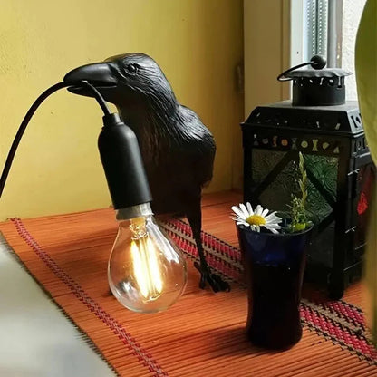 Artistic LED Table Light with Adjustable Mounting Options