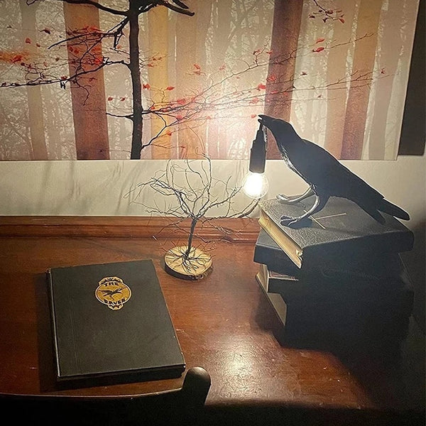 Artistic LED Table Light with Adjustable Mounting Options