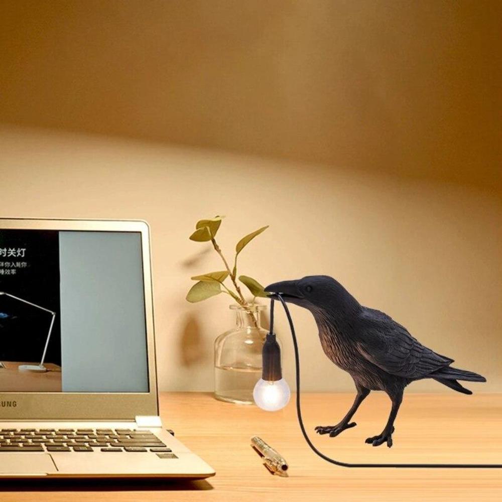Artistic LED Table Light with Adjustable Mounting Options