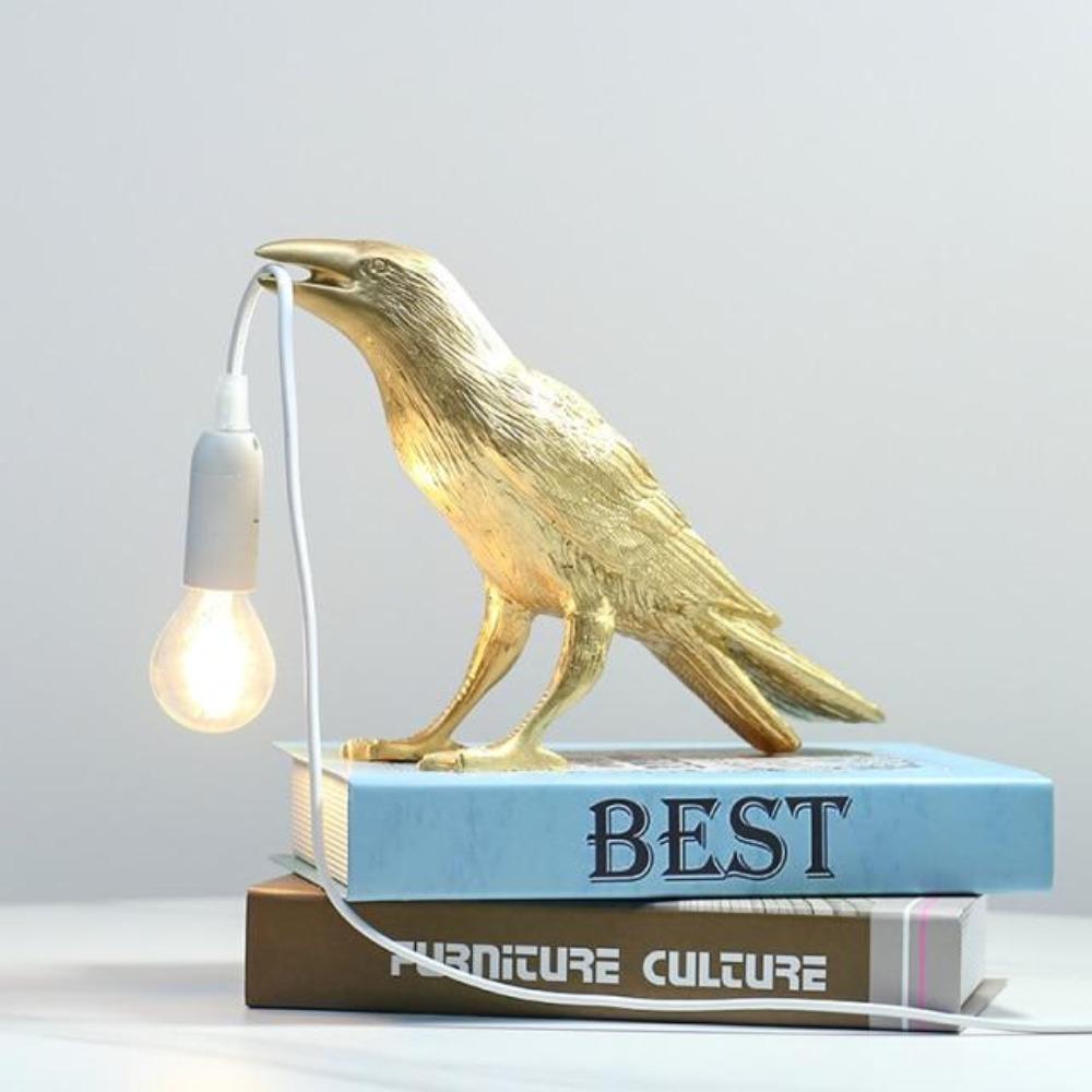 Artistic LED Table Light with Adjustable Mounting Options