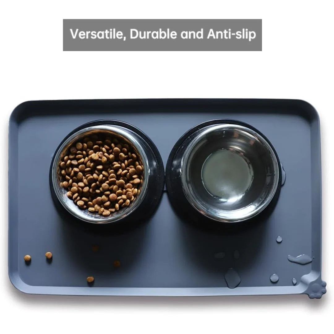 Smart Pet Feeding Mat with Waterproof Design and Non-Slip Grip