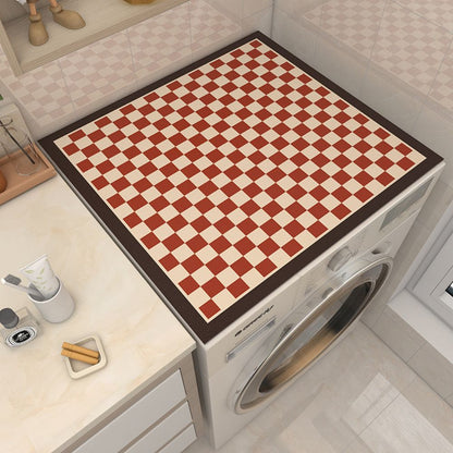 Silicone Checkerboard Mat for Washing Machine Protection