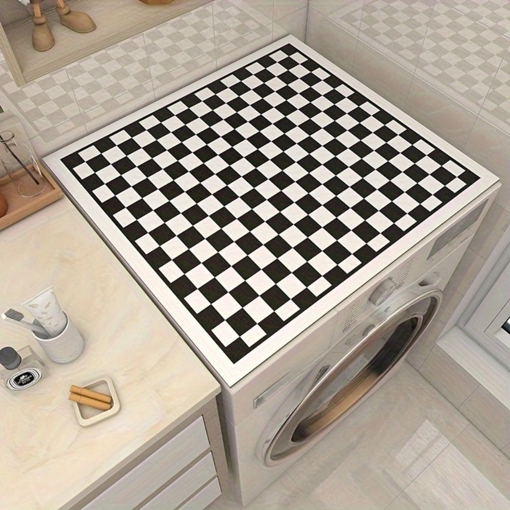Silicone Checkerboard Mat for Washing Machine Protection
