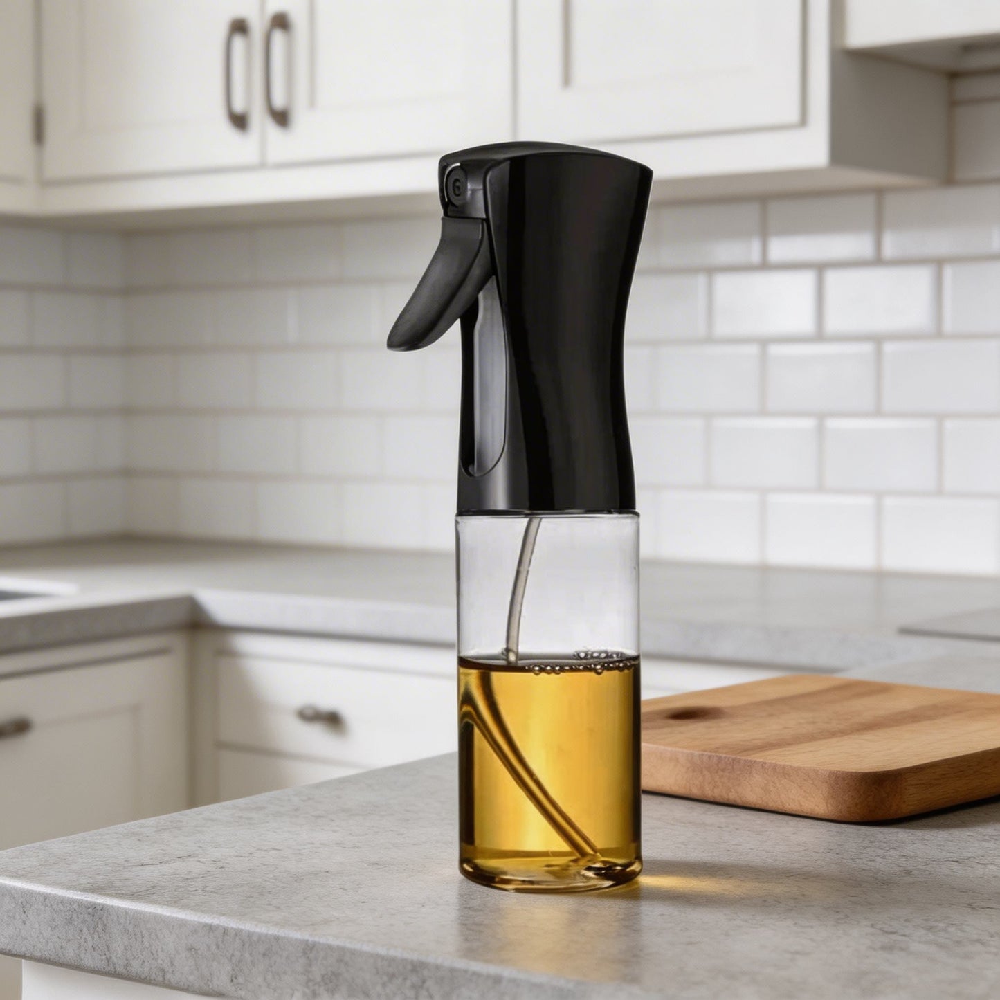 Eco-Friendly Glass Oil Sprayer for Healthy Cooking