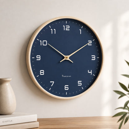 Whispering Elegance Wall Clock - Two Stylish Sizes