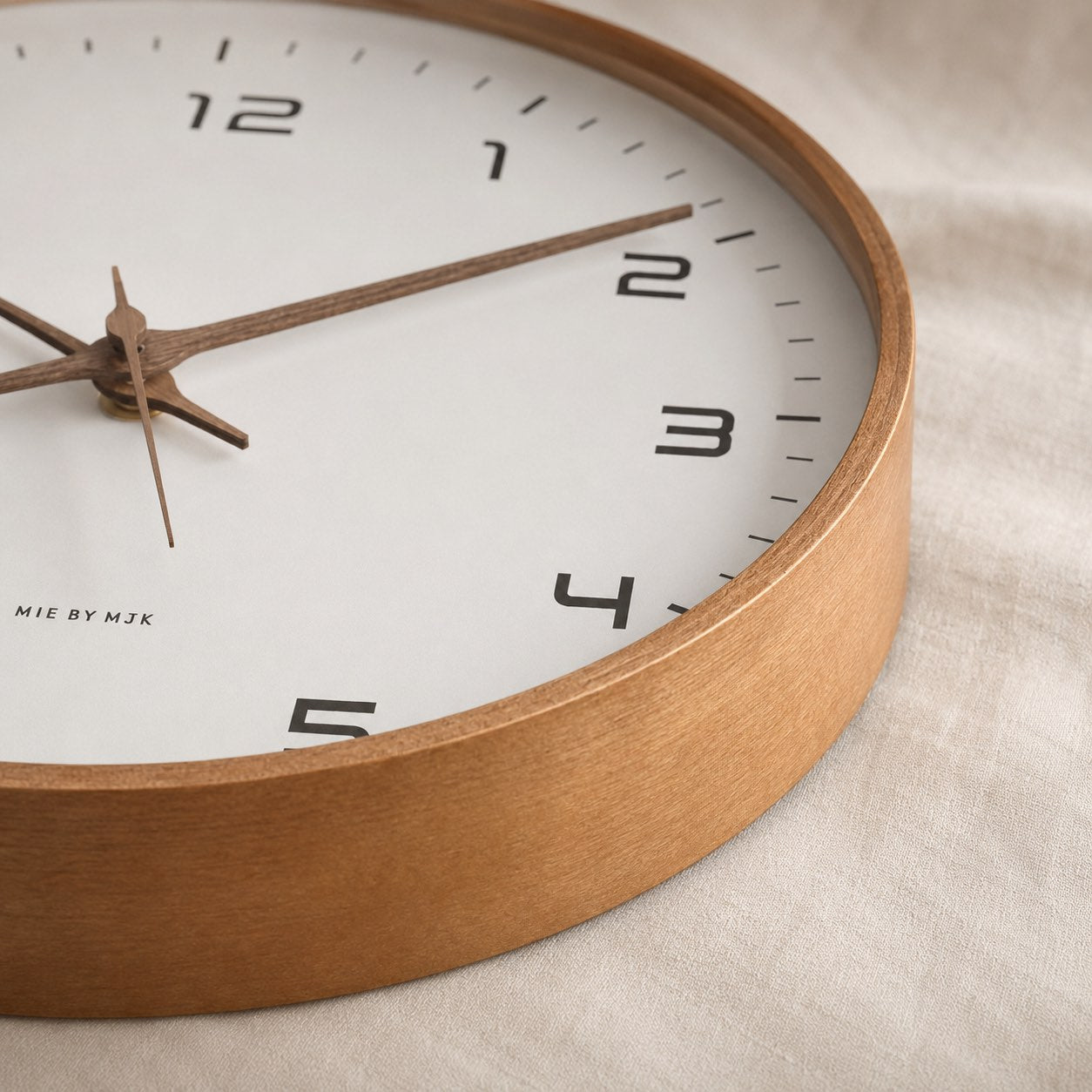 Whispering Elegance Wall Clock - Two Stylish Sizes